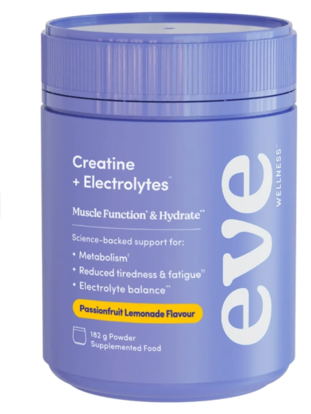 Eve Creatine + Electrolytes Passionfruit Lemonade 182g Powder